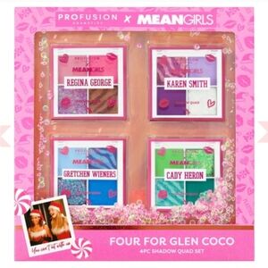 Profusion Cosmetics Mean Girls Eyeshadow Quad - Vibrant Collection